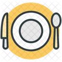 Knife Plate Spoon Icon