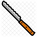 Knife Serrated Sharp Icon