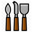 Knife Cheese Food Icon