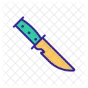 Diving Knife Fish Icon