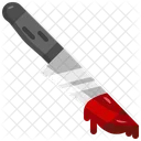 Blood Dagger Knife Icon