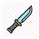Knife Diver Color Icon