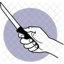 Knife Holding Knife Kitchen Utensil Icon