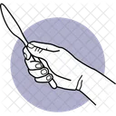 Knife Holding Knife Kitchen Utensil Icon