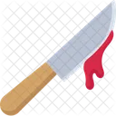 Knife Cut Bloody Icon