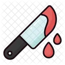 Knife Tool Blood Icon