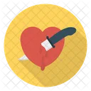 Knife Kill Heart Icon