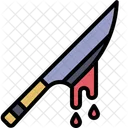 Knife Halloween Blood Icon