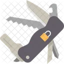 Knife Pocket Corkscrew Icon