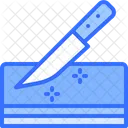 Knife And Chopping Pad  Icon