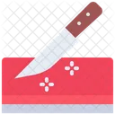 Knife And Chopping Pad  Icon