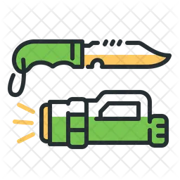 Knife And Torch  Icon