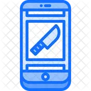 Smartphone App Knife Icon