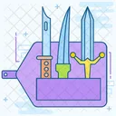 Knife Collection Battle Knife Battle Sword Icon