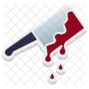 Knife Halloween Butcher Icon