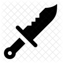 Knife Army Camping Icon