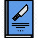 Instruction Book Knife Icon