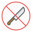 Knife Not Allowed  Icon