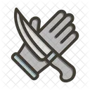 Knife Protector Glove Safety Protection Icon