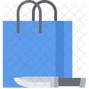 Shopping Bag Knife Icon