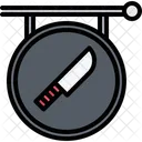 Signboard Knife Weapon Icon