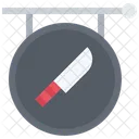 Signboard Knife Weapon Icon