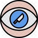 Vision Eye Knife Icon