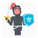 Knight Shield Knight Armoured Soldier Icon