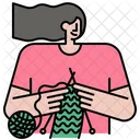 Knitting  Icon