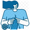 Knitting  Icon