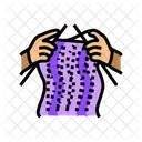 Knitting Hands Wool Icône