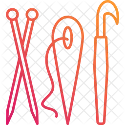 Knitting Tools  Icon