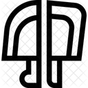Knives Apron Bacon Icon