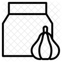 Knoblauchpulver Gewurz Pulver Symbol
