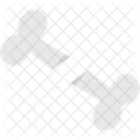 Knochen Kurbis Hexe Symbol