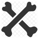 Knochen Tod Halloween Symbol