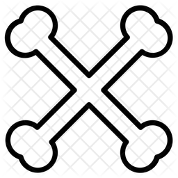 Knochen  Symbol