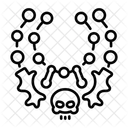 Knochen Halskette  Symbol