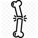 Knochenbruch  Symbol