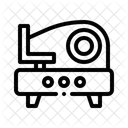 Knochensage Metzgerwerkzeuge Fleischschneiden Symbol