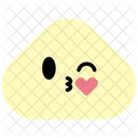 Kissing Heart Emoji Emoticon Icon