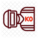 Knocked Out Emoji Emoticon Icon