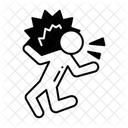 Knockout Boxing Punch Icon