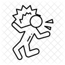 Knockout Boxing Punch Icon