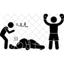Knockout Countdown Boxer Icon