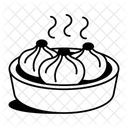 Teigtaschen Gyoza Wan Tan Symbol