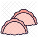 Knodel Gyoza Essen Symbol