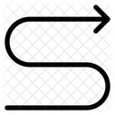 Knopf Zickzack Symbol