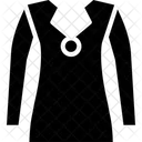 Knopfdesign Baumwollmischung Strickjacke Symbol
