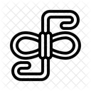 Knot Sailing Rope Icon